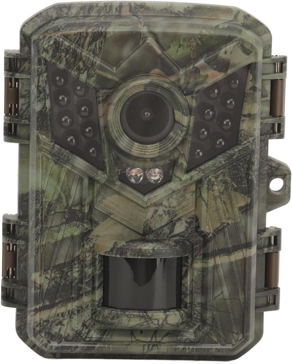 Waterdichte 16MP Trailcamera met HD Nachtzicht - Snelle Bewegingsdetectie voor Buiten
