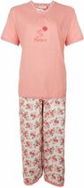Tenderness Dames Pyjama Roze met driekwart broek TEPYD1710A - Maten: L