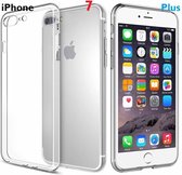 iPhone 7 Plus / iPhone 8 Plus (5.5 inch) Weightless als Air, Extreme Lichtgewicht & dunne transparante zachte flexibele TPU