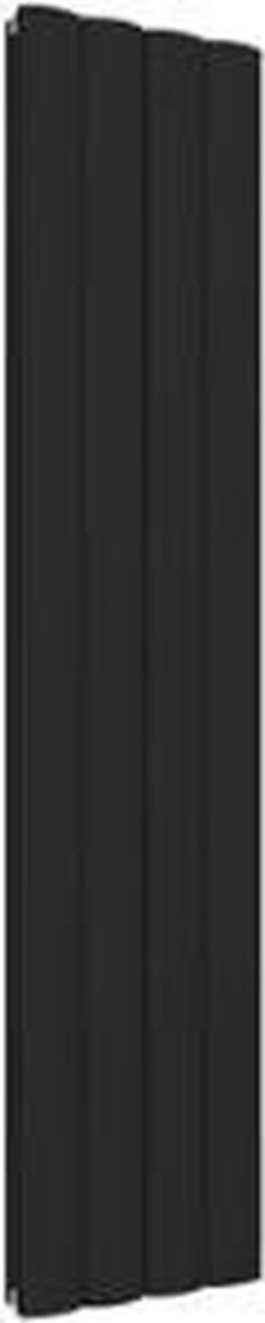 Eastbrook Guardia zwart vertikale radiatoren aluminium