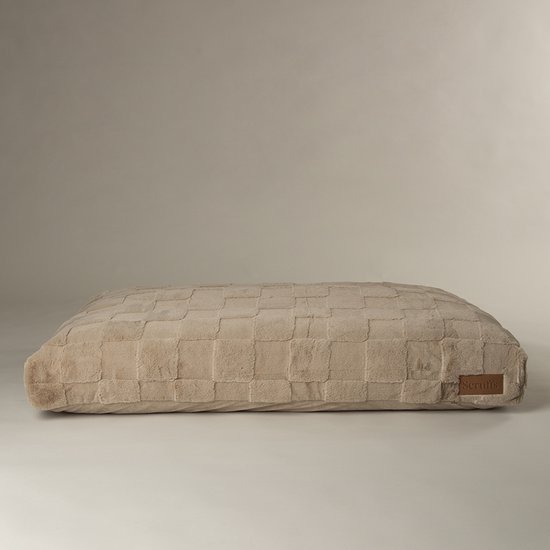 Scruffs - Oxford Orthopedisch Hondenkussen – Maat L 100 x 70 x 10 - Kleur: Tan