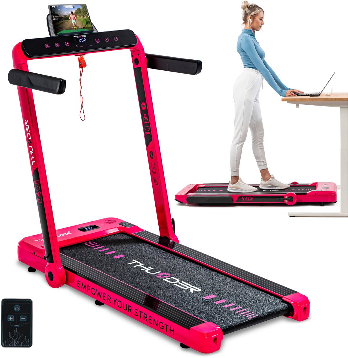 THUNDER® RACE Loopband - Opvouwbaar - 130 kg