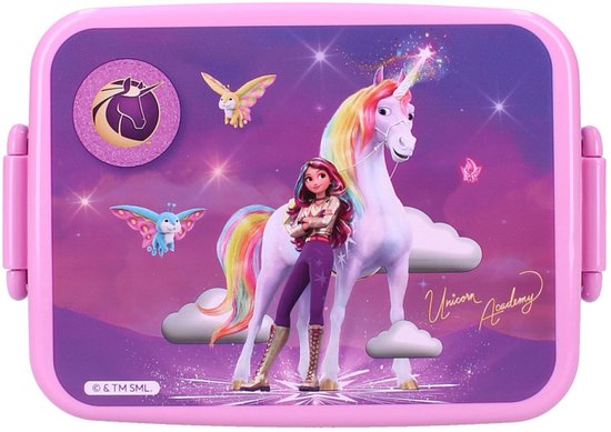 Vadobag Unicorn Academy - Paars - Lunchbox