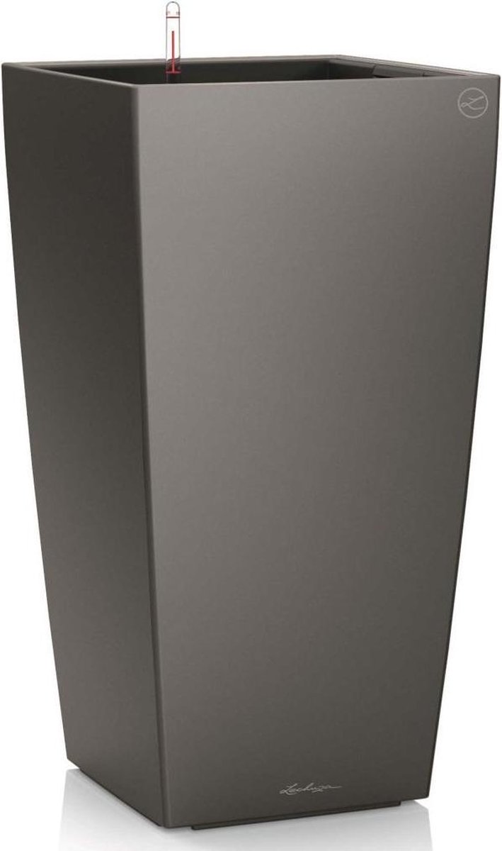 Lechuza Cubico Premium oszlopkaspó 40 fehér magasfényű 40 cm x 40 cm