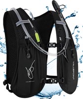 ValuePoint Hardloopvest- drink vest- 5,5L Opbergruimte- 1,5 L waterzak- one size- reflecterend- drinkhouder- telefoonhouder- lichtgewicht