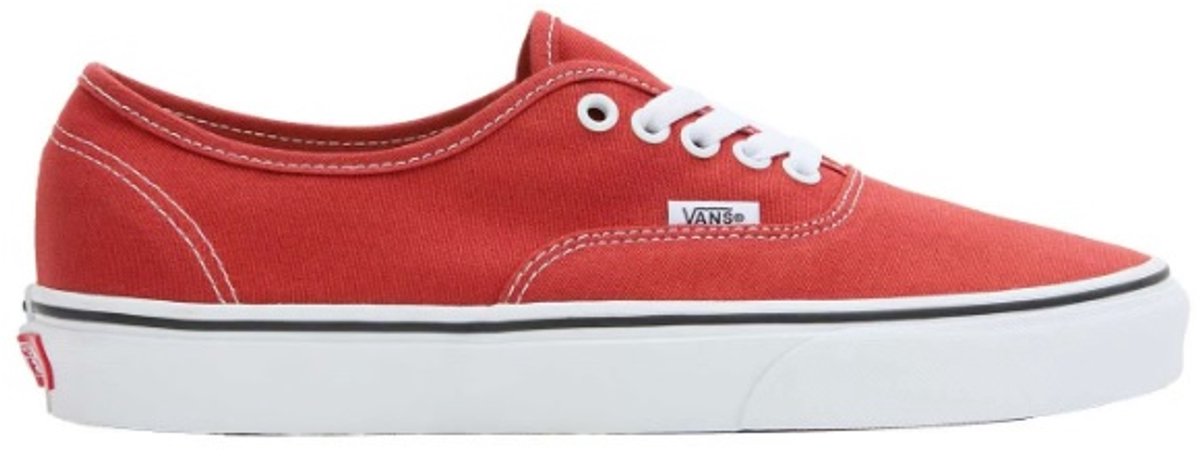 Vans Authentic dames sneakers schoenen vintage rood/bruin