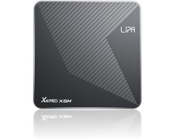 Lipa X88 Pro S905X5M Android Tv Box 4-64 GB Android 14 - Mediaplayer voor tv - media streamer - Tv box Android - 1000M LAN en Wifi - 8K decoder - Apps via Playstore en internet - Dolby geluid - Bluetooth - Google Assistant