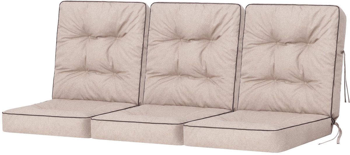 Ibenzoa® Comfortabele en Stijlvolle Zitkussens voor Tuinbanken en Schommelbanken, Waterbestendig en UV-Bestendig, 180 cm