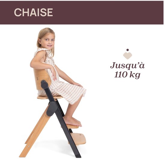 Chicco - Meraviglia - Kinderstoel - Eetstoel - Ebony — afbeelding 2