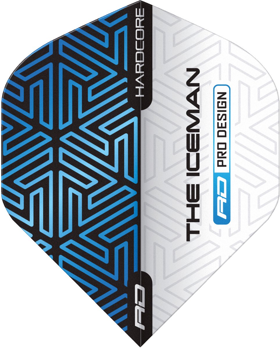 Red Dragon Gerwyn Price Hardcore Premium Blue & White - Dart Flights