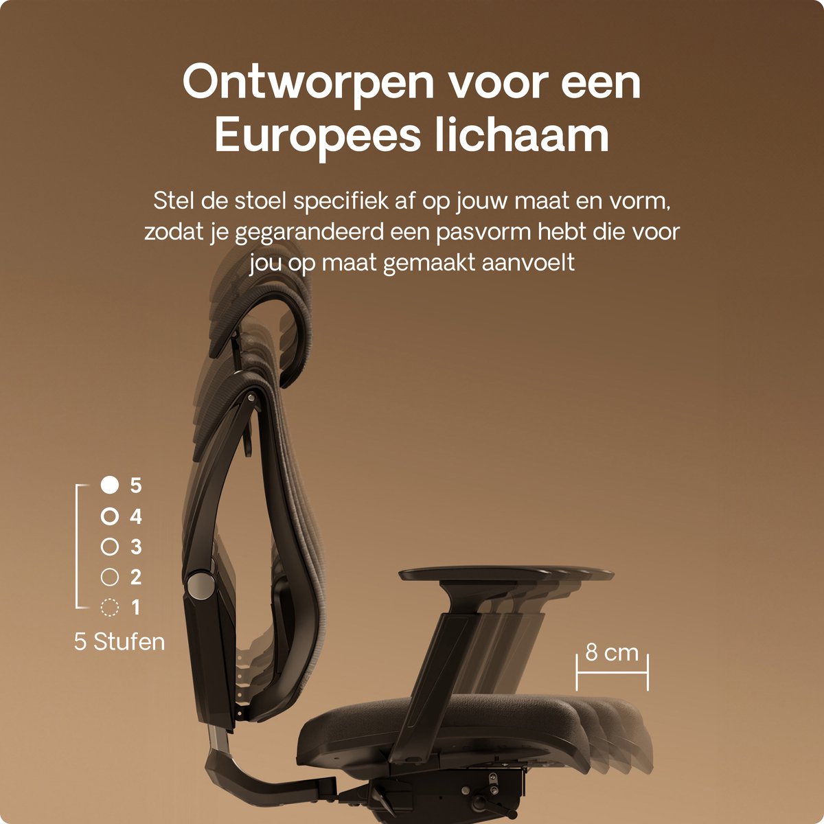 Desktronic SitPro Ergonomische - afbeelding 2