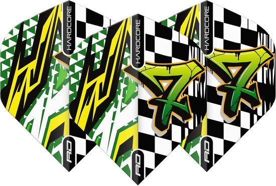 Red Dragon Falcon GT7 Hardcore XT - Dart Flights van Red Dragon — afbeelding 3
