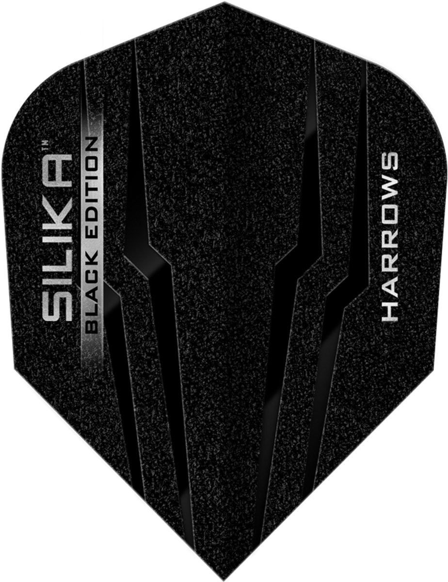 Harrows Silika Black NO6 Tough Crystalline Coated - Dart Flights