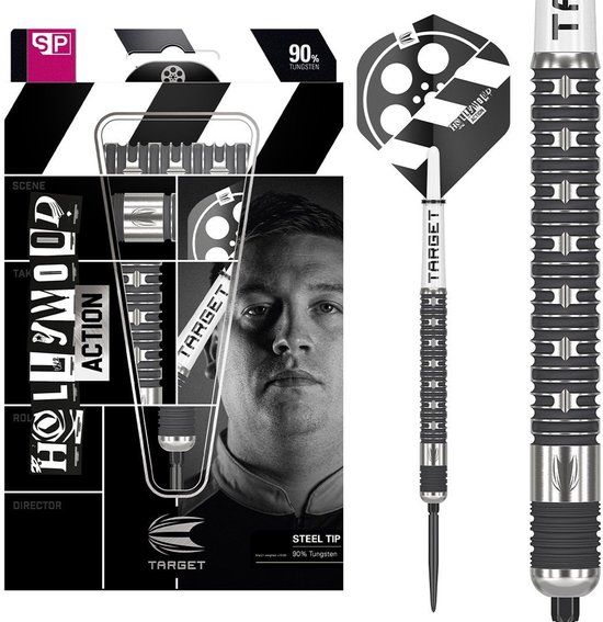 Target Chris Dobey Hollywood Action Swiss Point 90% - Dartpijlen - 22 Gram van Target — afbeelding 3