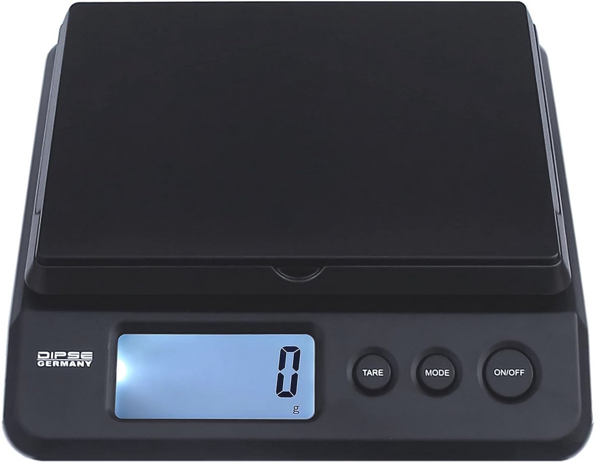 Digitale Pakketweegschaal tot 25 kg met LCD-display en USB/Batterij Voeding