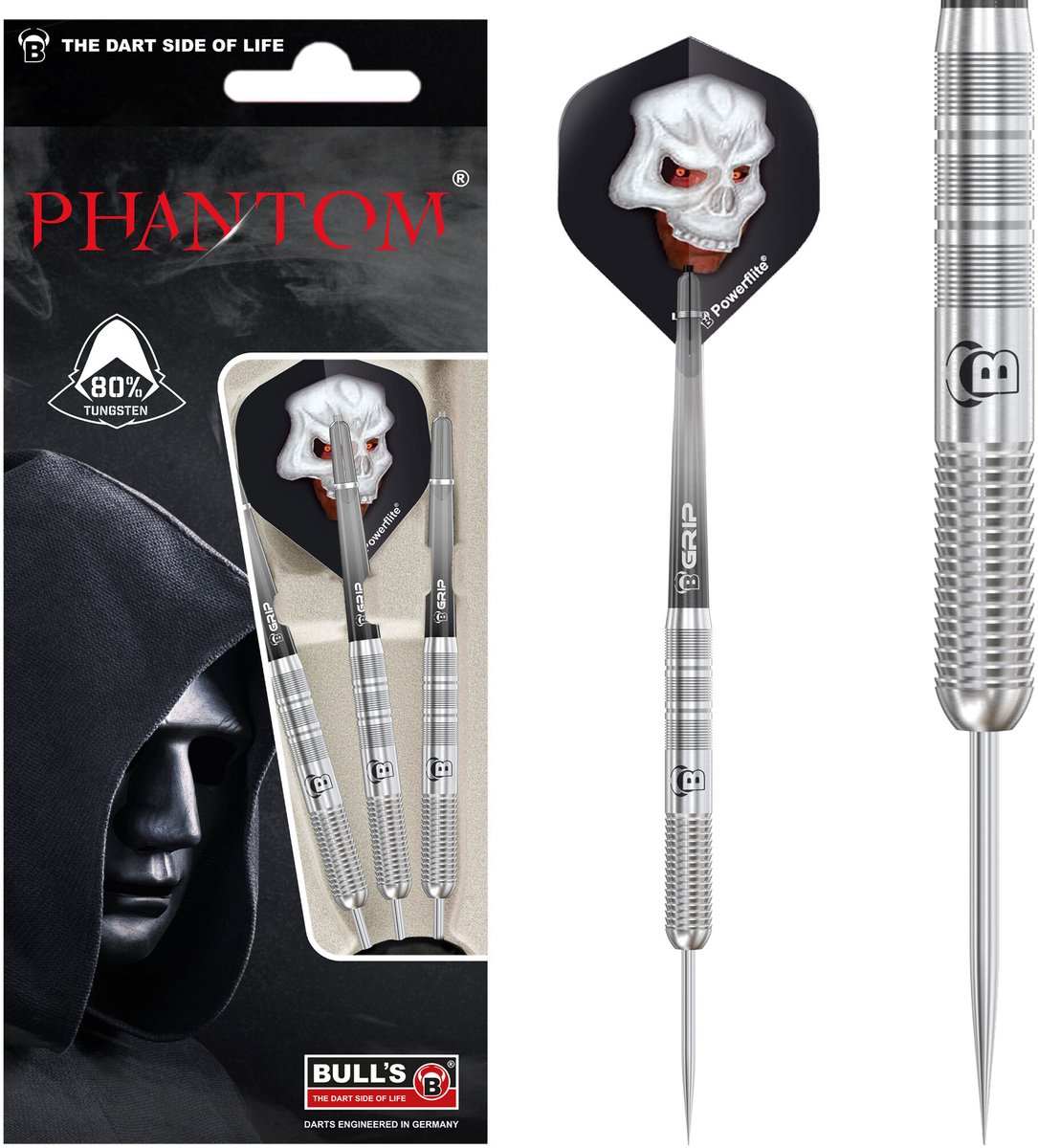 BULL'S Phantom PT1 - Dartpijlen 21 Gram