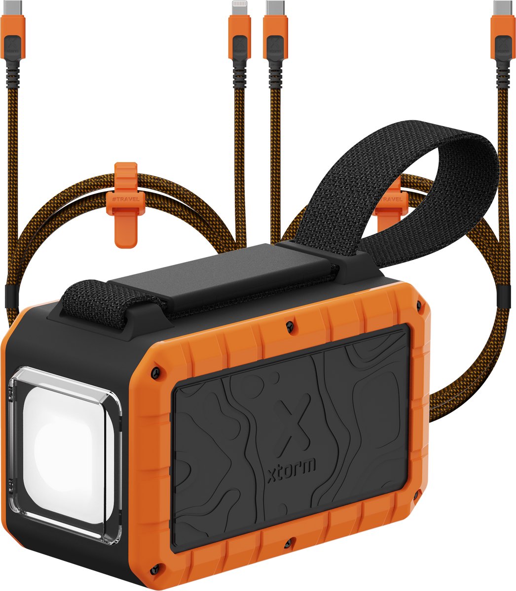 Xtorm Rugged Powerbank 40.000 mAh met Noodzaklamp - Xtorm - €184,95