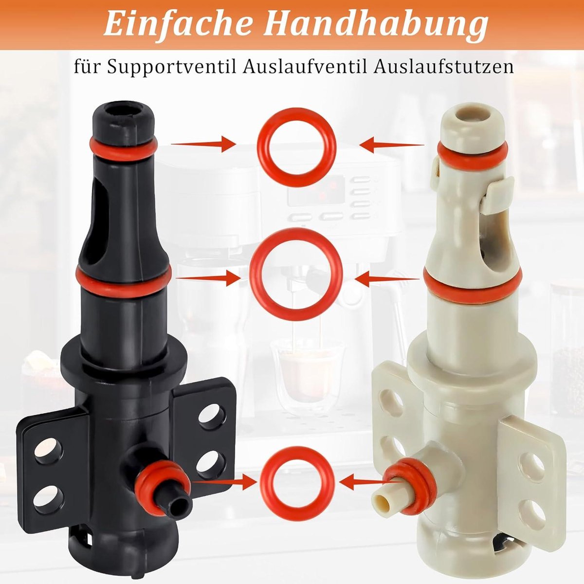 Lot 45 Joints D'étanchéité + 5 Kits Nettoyage Pour Machine à Café Philips/Saeco - Pour Valves Et Pistons - 6