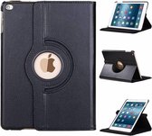 Ntech Apple iPad 9.7 (2018) Hoes Case Cover 360° draaibaar Multi stand Zwart