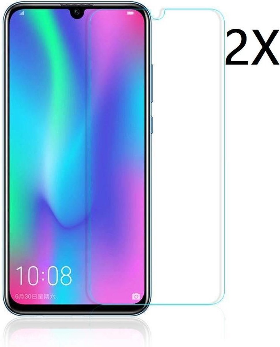 Ntech 2 Stuks Screenprotector Tempered Glass Glazen - Geschikt voor Huawei P Smart