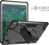 iPad hoes - 5e / 6e generatie (2018 / 2017) Armor Hoesje Escort case met kickstand - Spacey Gray