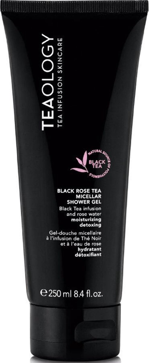 Teaology Black Rose Tea Micellar Shower Gel - 250 ml