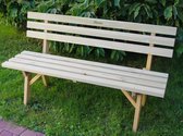 Houten Tuinbank XL – Duurzaam & Weerbestendig | Landelijke Tuinbank 150 cm | Eenvoudige Montage - Prima