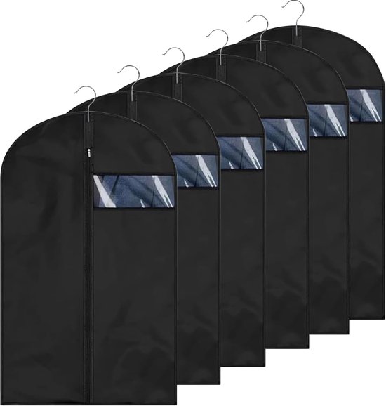 MISSLO 4 Gusseted Kledingzakken voor Opknoping Kleding