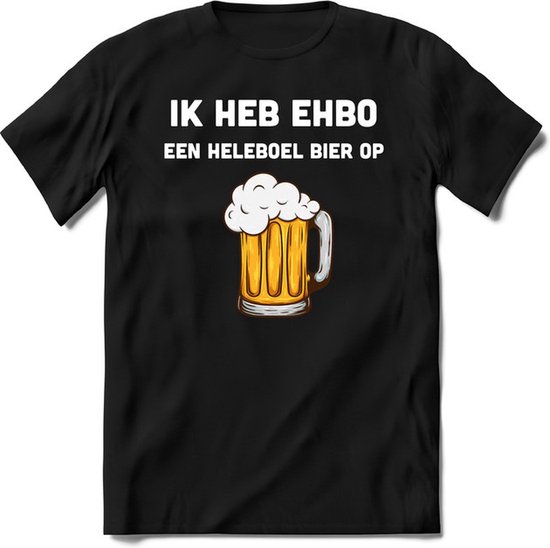 Ik heb EHBO | Feest kado T-Shirt heren - dames | Perfect drank cadeau shirt | Grappige bier spreuken - zinnen - teksten | maat M