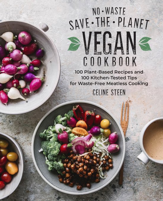 No-Waste Save-The-Planet Vegan Cookbook - cover