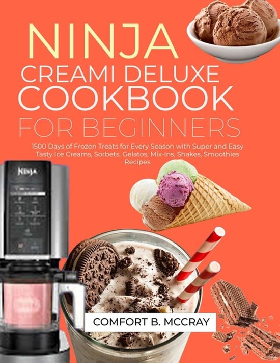 Ninja Creami Deluxe Cookbook for Beginners - cover