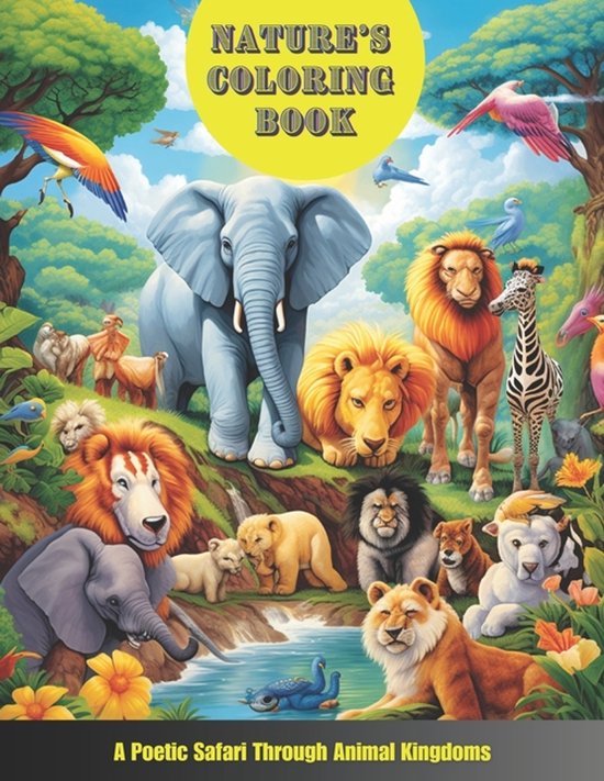 Nature's Coloring Book - cover
