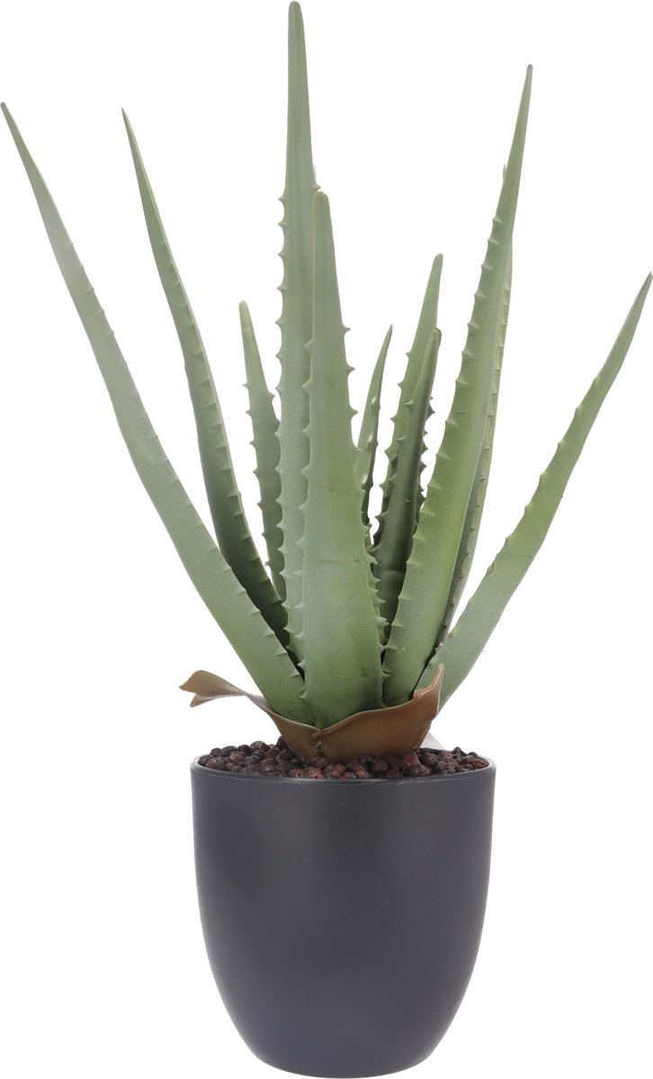 Jumi Kunstplant Aloë in pot 45 cm hoog, groen, LIKE A LIFE decoratie