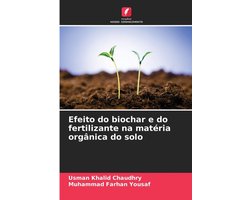 Efeito do biochar e do fertilizante na matéria orgânica do solo
