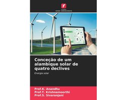 Conceção de um alambique solar de quatro declives