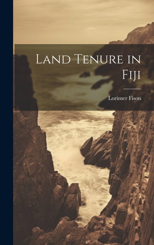 Land Tenure in Fiji - cover