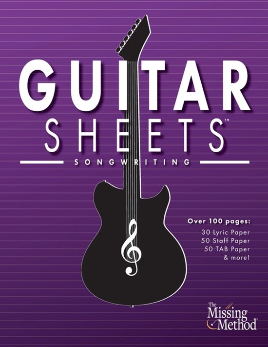 Guitar Sheets- Guitar Sheets Songwriting Journal