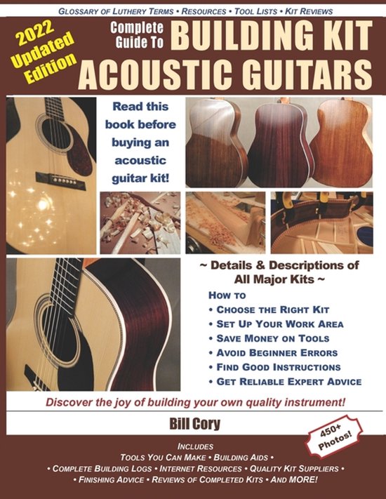 Complete Guide to Building Kit Acoustic Guitars - cover