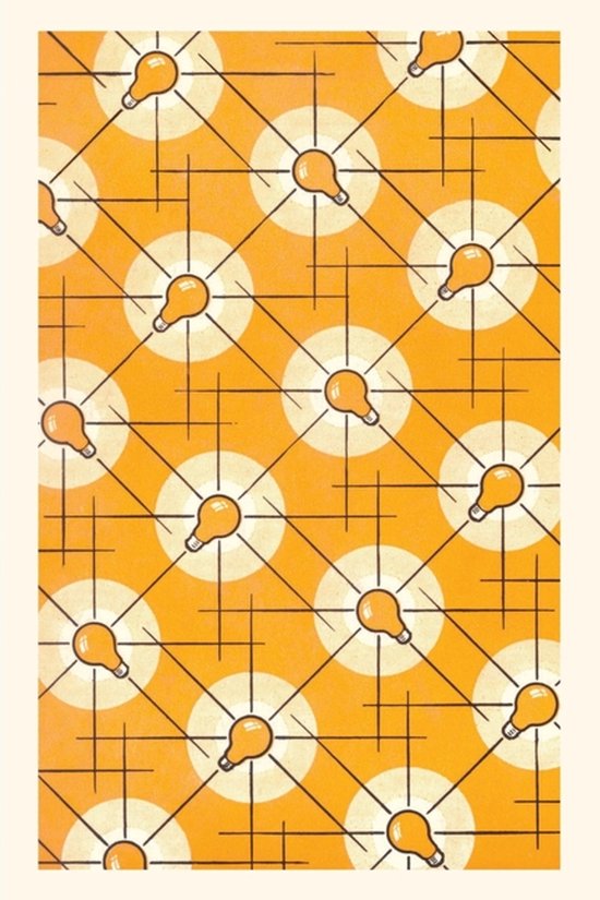 Pocket Sized - Found Image Press Journals- Vintage Journal Light Bulb Motifs