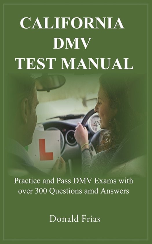 California DMV Test Manual - cover
