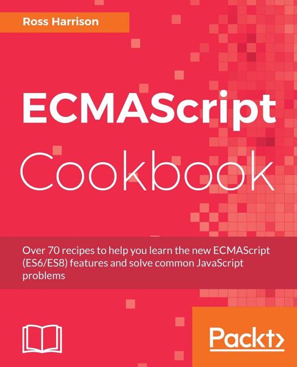 Omslag van ECMAScript Cookbook