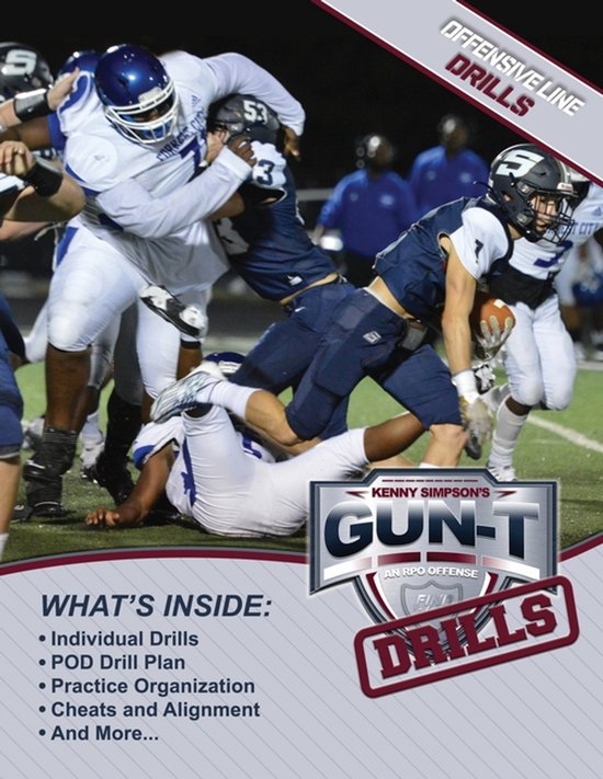 Gun T Offensive Line Drill Book - cover