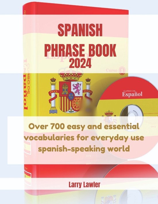 Spanish Phrase Book 2024 - cover