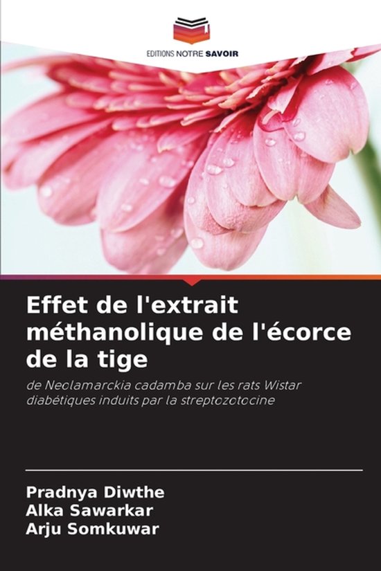 Effet de l'extrait méthanolique de l'écorce de la tige - cover
