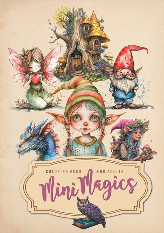Foto: Mini magics coloring book for adults