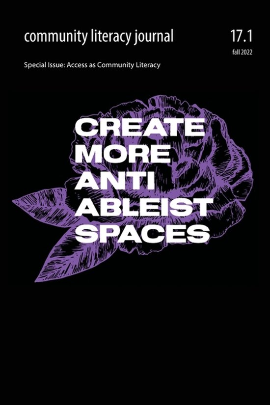 Community Literacy Journal 17.1 (Fall 2022) - cover