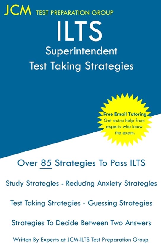 ILTS Superintendent - Test Taking Strategies - cover