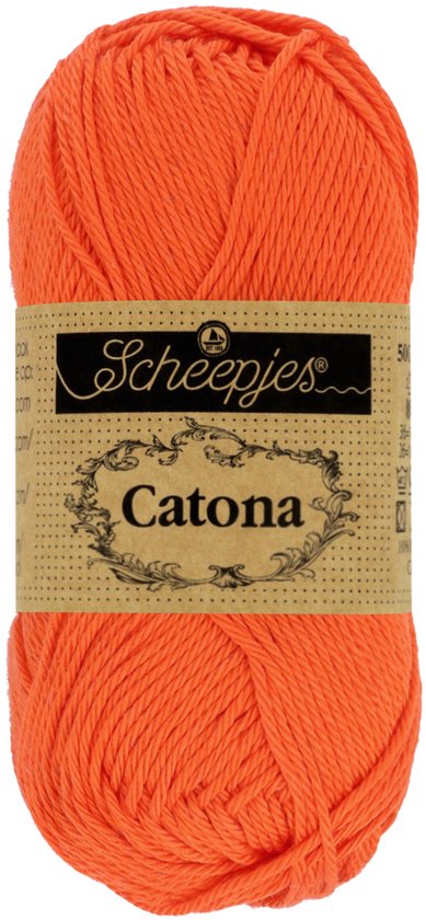 Scheepjes Catona 50 grammes - 189 Royal Orange