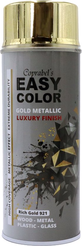 EASY COLOR RICH GOLD METALLIC SPRAY 921