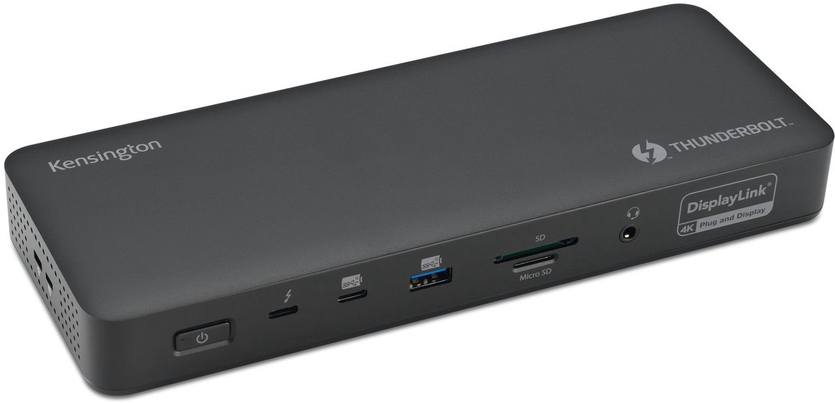 Kensington SD5920T EQ Bedraad Docking Station - DisplayLink® Technologie - Zwart